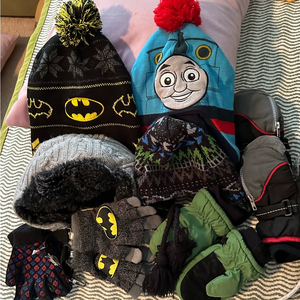 Kids Winter Hat and Gloves